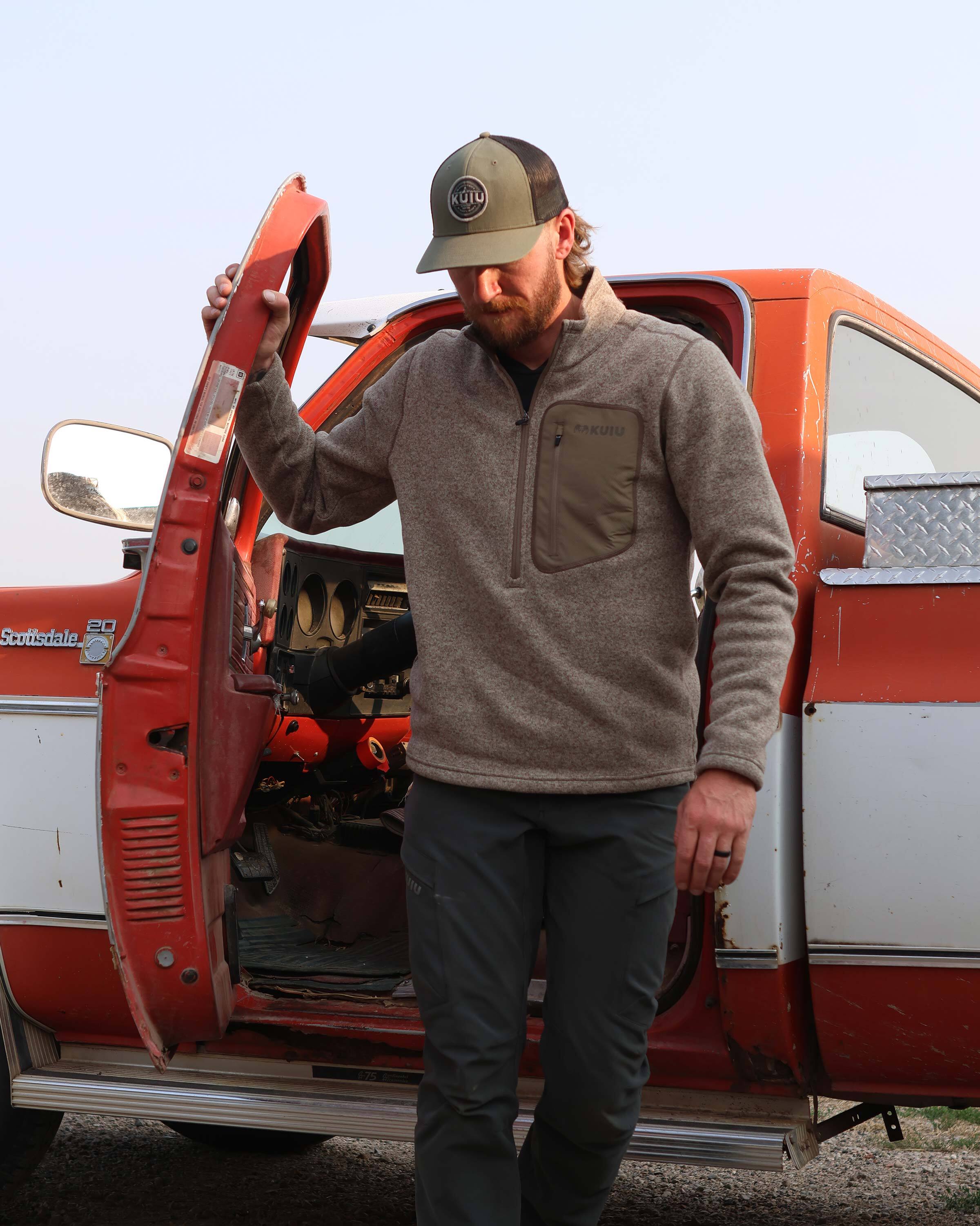 Base Camp Pullover Sweater | Olive Heather - Image 8